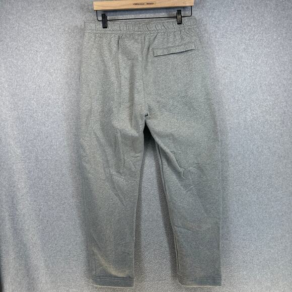 Nike Pants Men's Sweatpants Joggers Drawstring Size Medium Gray Cotton Blend - Picture 12 of 12